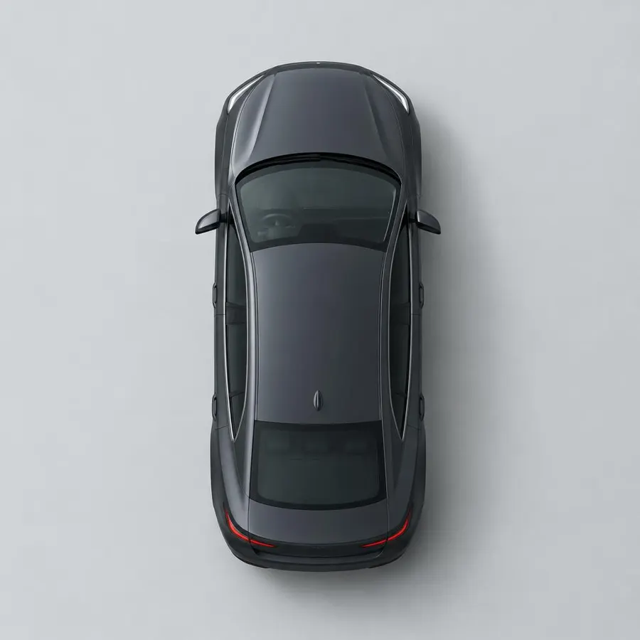 Automobilis iš viršaus